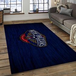 NBA New Orleans Pelicans Rectangle Rug Personalized Non-Slip Carpet Gift For Basketball Fans NOP45