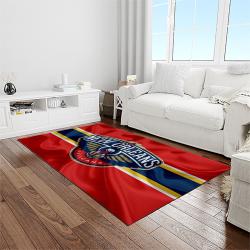 nba new orleans pelicans basketball team logo sport carpet rectangle area rug for living room light room nop25