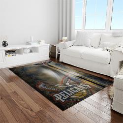 nba new orleans pelicans basketball team logo sport carpet rectangle area rug for living room light room nop44