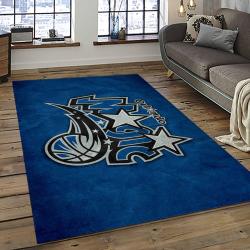 NBA Orlando Magic Rectangle Rug Personalized Non-Slip Carpet Gift For Basketball Fans OLM14