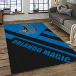 nba orlando magic basketball team logo sport carpet rectangle area rug for living room dark room olm19