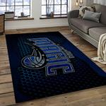 nba orlando magic basketball team logo sport carpet rectangle area rug for living room dark room olm21