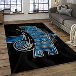 nba orlando magic basketball team logo sport carpet rectangle area rug for living room dark room olm24