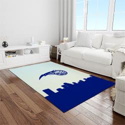 nba orlando magic basketball team logo sport carpet rectangle area rug for living room light room olm10