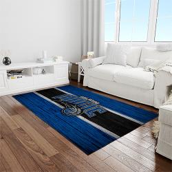 nba orlando magic basketball team logo sport carpet rectangle area rug for living room light room olm28