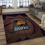 nba phoenix suns basketball team logo sport carpet rectangle area rug for living room dark room ps10