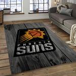 nba phoenix suns basketball team logo sport carpet rectangle area rug for living room dark room ps12