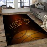 nba phoenix suns basketball team logo sport carpet rectangle area rug for living room dark room ps20