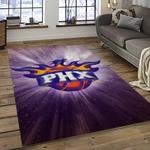 nba phoenix suns basketball team logo sport carpet rectangle area rug for living room dark room ps23