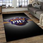 nba phoenix suns basketball team logo sport carpet rectangle area rug for living room dark room ps28