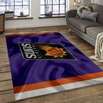 nba phoenix suns basketball team logo sport carpet rectangle area rug for living room dark room ps33