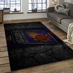 nba phoenix suns basketball team logo sport carpet rectangle area rug for living room dark room ps37