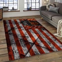 NBA Phoenix Suns Rectangle Rug Personalized Non-Slip Carpet Gift For Basketball Fans PS38