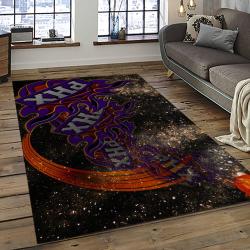 NBA Phoenix Suns Rectangle Rug Personalized Non-Slip Carpet Gift For Basketball Fans PS4