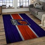 nba phoenix suns basketball team logo sport carpet rectangle area rug for living room dark room ps49