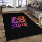 nba phoenix suns basketball team logo sport carpet rectangle area rug for living room dark room ps8