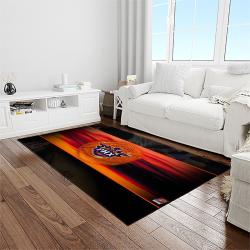 nba phoenix suns basketball team logo sport carpet rectangle area rug for living room light room ps1