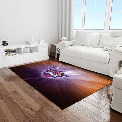 nba phoenix suns basketball team logo sport carpet rectangle area rug for living room light room ps40