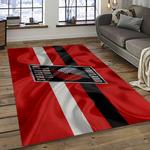nba portland trail blazers basketball team logo sport carpet rectangle area rug for living room dark room ptb25
