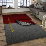 nba portland trail blazers basketball team logo sport carpet rectangle area rug for living room dark room ptb28