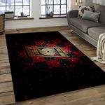 nba portland trail blazers basketball team logo sport carpet rectangle area rug for living room dark room ptb30