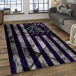 NBA Sacramento Kings Rectangle Rug Personalized Non-Slip Carpet Gift For Basketball Fans SCK13