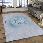 nba sacramento kings basketball team logo sport carpet rectangle area rug for living room dark room sck18