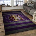 nba sacramento kings basketball team logo sport carpet rectangle area rug for living room dark room sck19