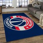 nba washington wizards basketball team logo sport carpet rectangle area rug for living room dark room wsw12