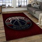 nba washington wizards basketball team logo sport carpet rectangle area rug for living room dark room wsw2