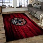 nba washington wizards basketball team logo sport carpet rectangle area rug for living room dark room wsw21
