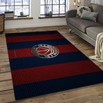 nba washington wizards basketball team logo sport carpet rectangle area rug for living room dark room wsw23