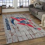 nba washington wizards basketball team logo sport carpet rectangle area rug for living room dark room wsw6