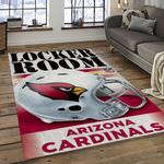 nfl arizona cardinals football team logo sport carpet rectangle area rug for living room dark room ac24