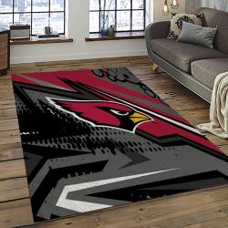 NFL Arizona Cardinals Football Team Logo Sport Carpet Rectangle Area Rug For Living Room AC29
