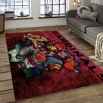 nfl arizona cardinals football team logo sport carpet rectangle area rug for living room dark room ac30