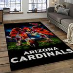 nfl arizona cardinals football team logo sport carpet rectangle area rug for living room dark room ac36