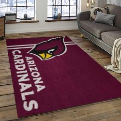 NFL Arizona Cardinals Football Team Logo Sport Carpet Rectangle Area Rug For Living Room AC44