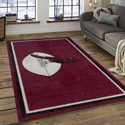 NFL Arizona Cardinals Football Team Logo Sport Carpet Rectangle Area Rug For Living Room AC48