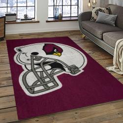 NFL Arizona Cardinals Football Team Logo Sport Carpet Rectangle Area Rug For Living Room AC56