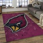 nfl arizona cardinals football team logo sport carpet rectangle area rug for living room dark room ac60
