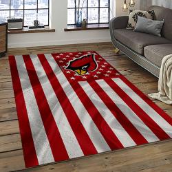 NFL Arizona Cardinals Football Team Logo Sport Carpet Rectangle Area Rug For Living Room AC65