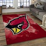 nfl arizona cardinals football team logo sport carpet rectangle area rug for living room dark room ac70