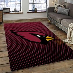 NFL Arizona Cardinals Football Team Logo Sport Carpet Rectangle Area Rug For Living Room AC80