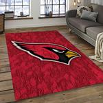 nfl arizona cardinals football team logo sport carpet rectangle area rug for living room dark room ac83