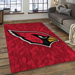 NFL Arizona Cardinals Football Team Logo Sport Carpet Rectangle Area Rug For Living Room AC83