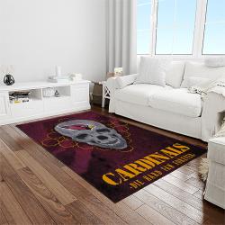 nfl arizona cardinals football team logo sport carpet rectangle area rug for living room light room ac09