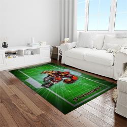 nfl arizona cardinals football team logo sport carpet rectangle area rug for living room light room ac18