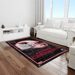 nfl arizona cardinals football team logo sport carpet rectangle area rug for living room light room ac26