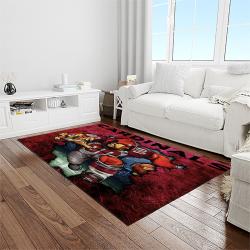 nfl arizona cardinals football team logo sport carpet rectangle area rug for living room light room ac30